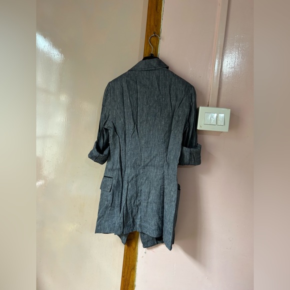 Anne Klein linen soft jacket. Size small. Used mildly - Picture 6 of 10